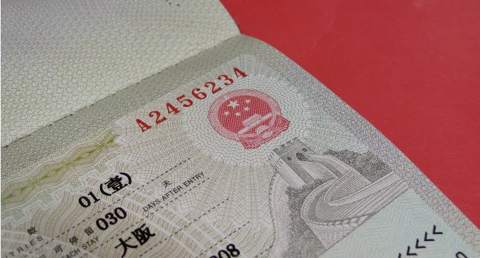 chinesisches Visum in Hong Kong