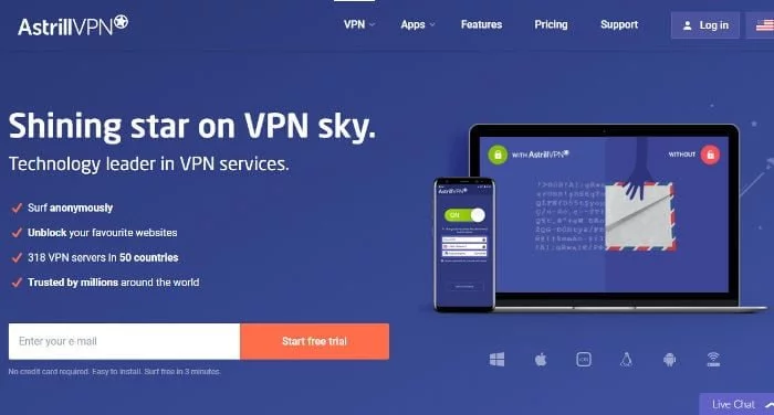Astrill VPN Beurteilung
